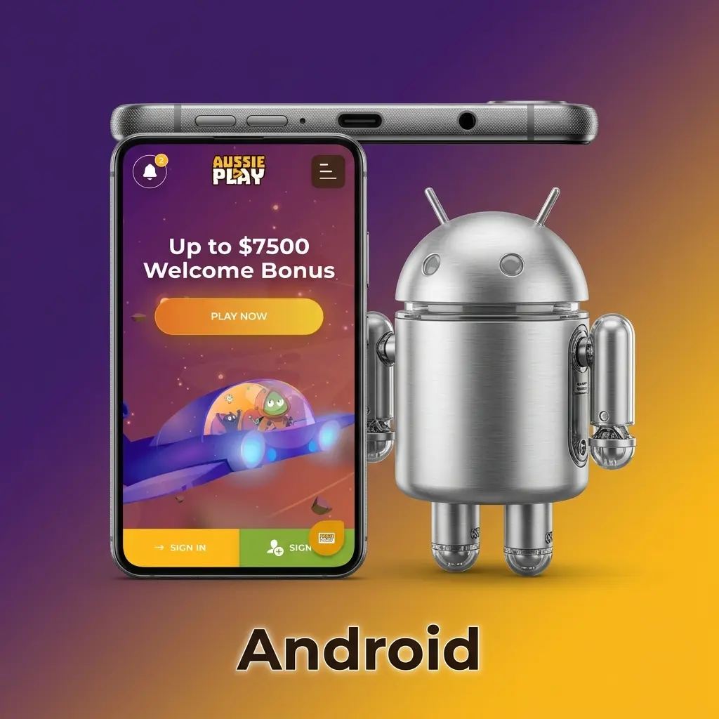 Aussie Play Casino Android app APK download guide for smartphones and tablets running Android 5.0 or later