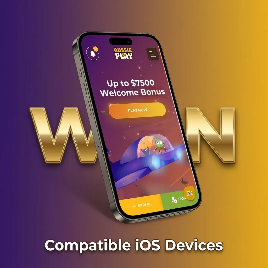 Compatible iPhone and iPad models for Aussie Play Casino app, from iPhone X to iPhone 17 series and iPad Pro