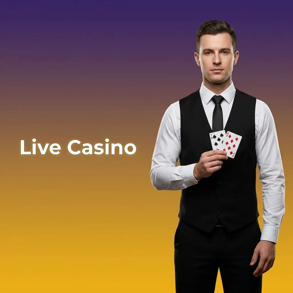 Professional live casino dealer streaming table games at Aussie Play Casino including roulette, blackjack, and baccarat